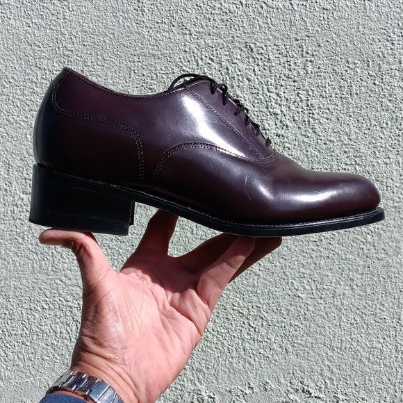 Men's Hand Made Genuine Leather Upper/Sole w/Neolite heel PRO Dance Shoe - Picture 7 of 17